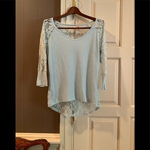 EYESHADOW Top with Lace Back Like NEW